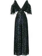 Temperley Celestial Black Embellished Jumpsuit
