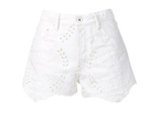 Off-White Broderie Anglaise Denim Shorts
