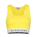 Burberry Yellow No Bra Gym Top