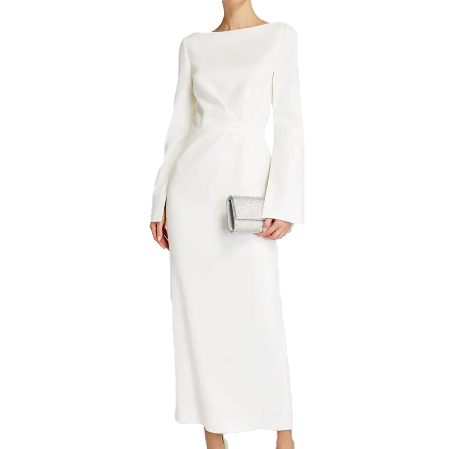 E.Stott  Twist-Detail Ora Maxi Dress