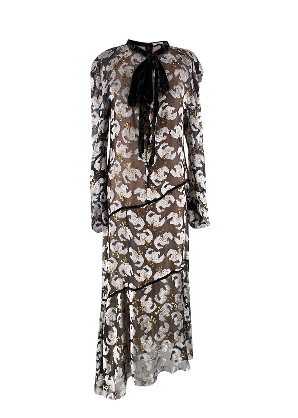 Erdem Rosaley lily fil coupé dress