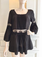 Blumarine Black Silk Tunic