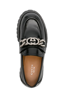 Gucci Black Leather Loafers