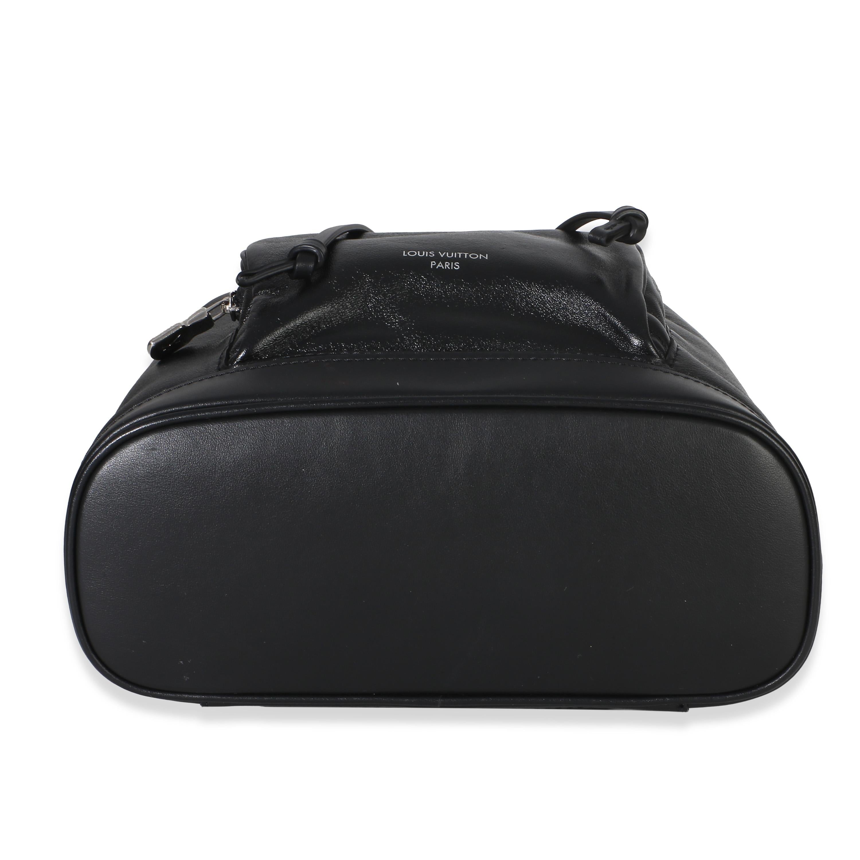 Louis Vuitton  Lambskin Monogram Canvas Montsouris Vibe PM