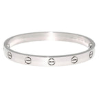 Cartier LOVE Classic White Gold Bracelet 16 (with Box