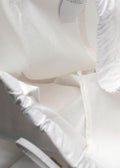 MaxMara White Straight Leg Trousers