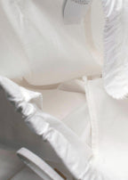 MaxMara White Straight Leg Trousers