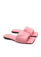 Bottega Veneta Pink Lido Flat Sandals