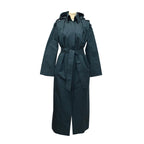 Brioni Blue Long Trench Coat
