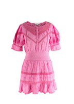 Love Shack Fancy Pink Jaislyn Mini Dress