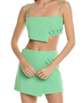 Alexis Clover Green Zola Top and Ravenna Skirt Set
