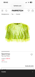 MaxMara Pink Sequin Top
