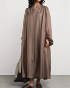 RÓHE  Silk Pleated Midi Dress