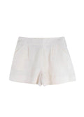 Matthew Williamson Cream Linen Shorts