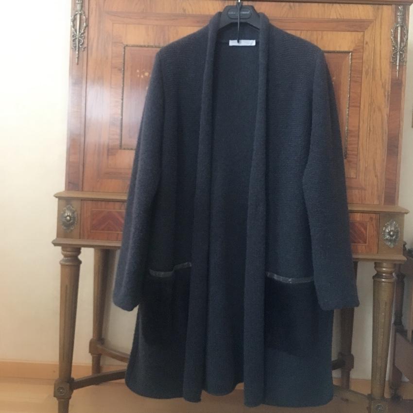 Fabiana Filippi cashmere-shearling coat