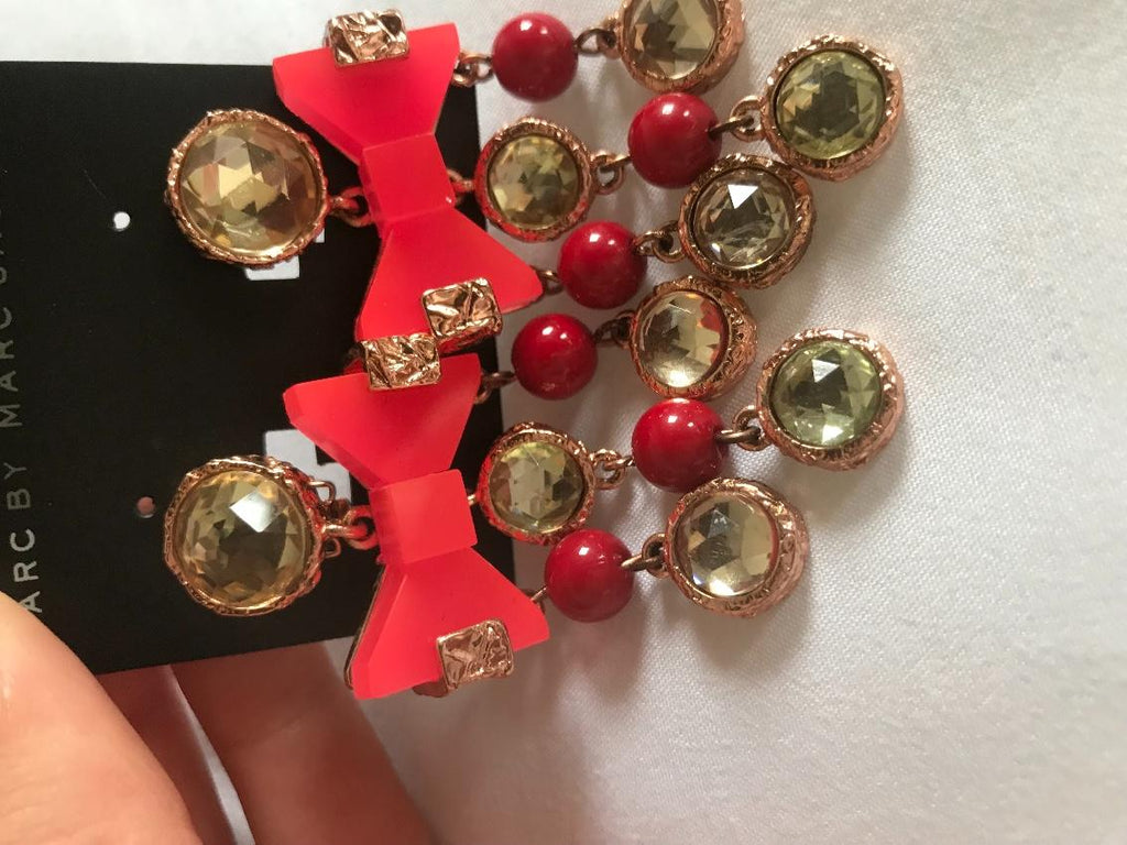 Marc Jacobs crystal earrings