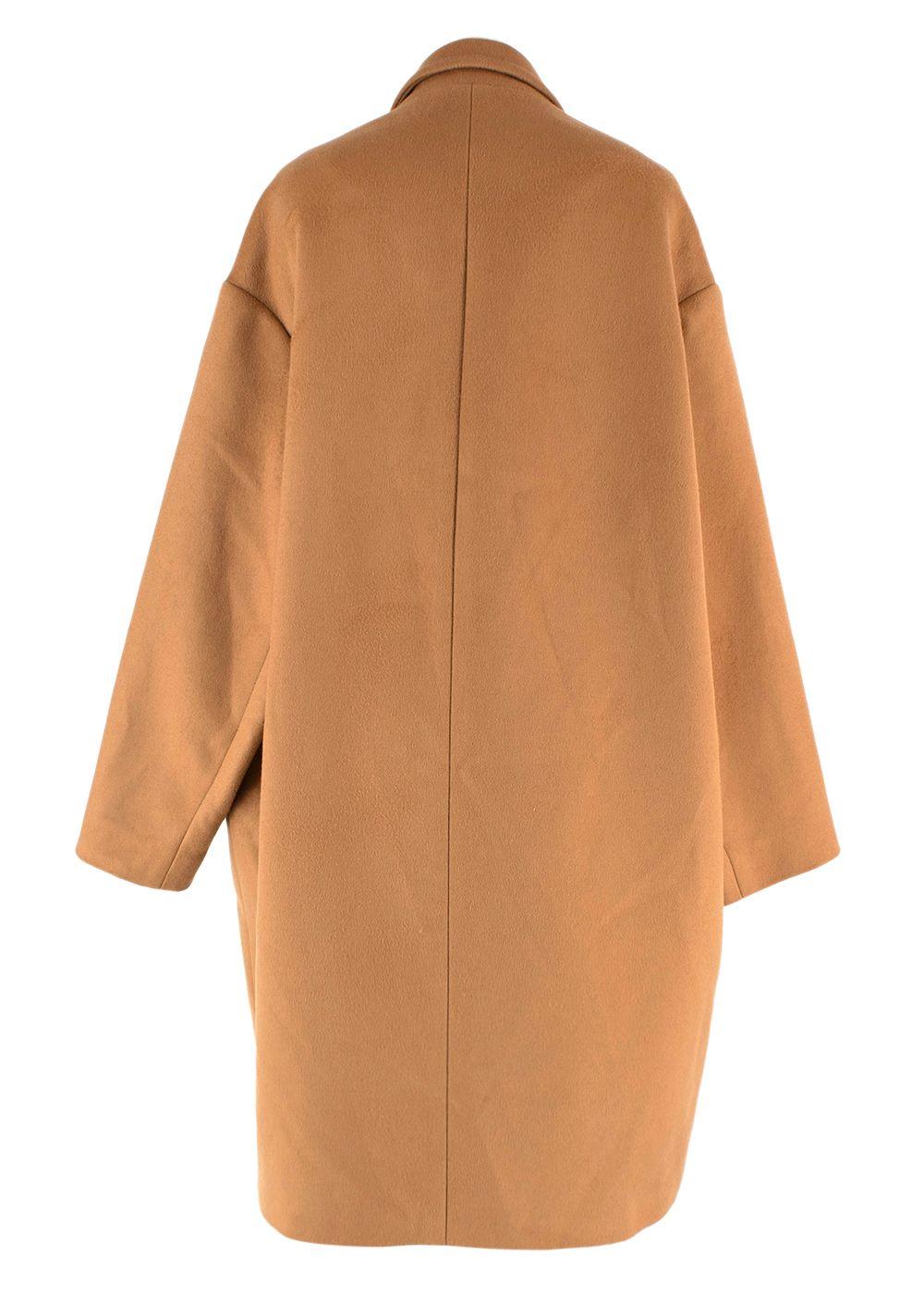 Isabel Marant Caramel Wool-Blend Manteau Corey Coat