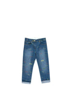 Kids 6Y Name Graffiti  Blue Wash Jeans