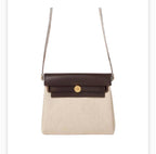 Hermes Ecru Ebene Mini Herbag 20