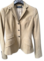 Ralph Lauren Beige Suede Blazer