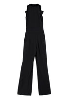 Elie Saab Black Jumpsuit with Velvet Lapels