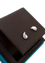 Maison Birks Silver Tear Drop Earrings