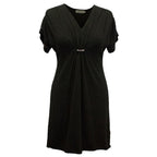 Mint Velvet Black Knitted Dress