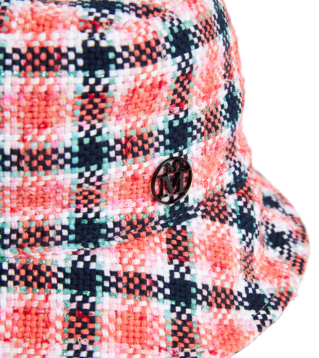Maison Michel Axel Tweed Bucket Hat