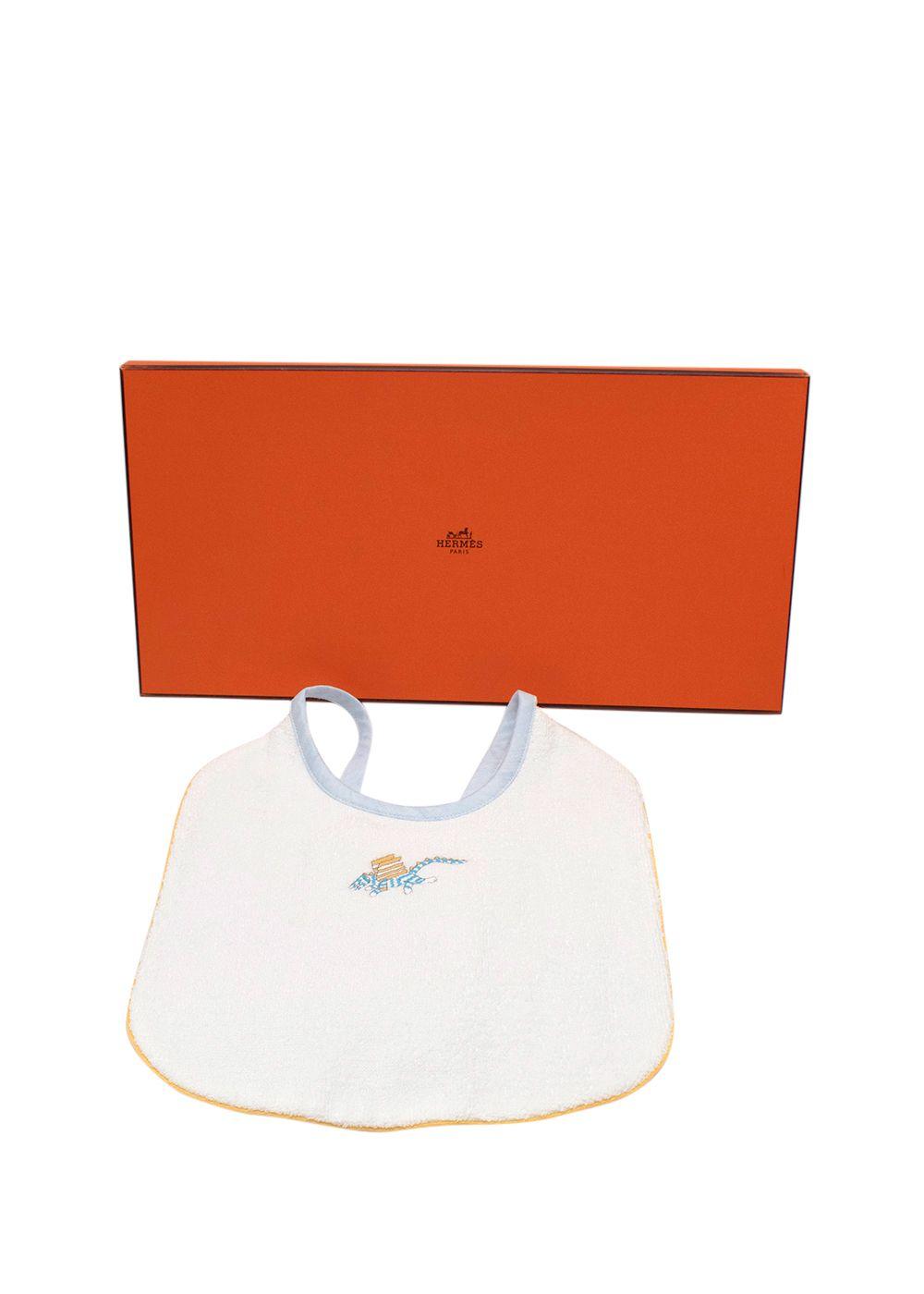 Hermes Towelling Epopee Baby Bib