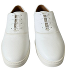 Giorgio Armani White Leather Sneakers