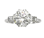 Bespoke 2.4 Carat Fine Diamond Solitaire