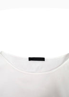 The Row white cotton top