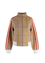 Barrie Yellow Houndstooth Cashmere Blend Jacket and Skirt Suit