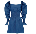 Anna Quan Blue Cotton Everly Dress