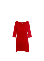 Red Bias Cut Bevin Dress