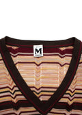 Missoni Stripe Multicolour Belted Dress