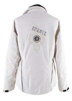 Bogner White Embroidered Ski Jacket