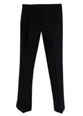 Emilio Pucci Black Straight-leg Trousers