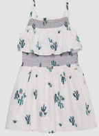 Tommy Hilfiger Cactus Allover Print Cotton Dress