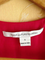 Diane Von Furstenberg Fuchsia Sleeveless Top