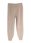 Polo Ralph Lauren Beige Argyle Knit Wool Blend Joggers