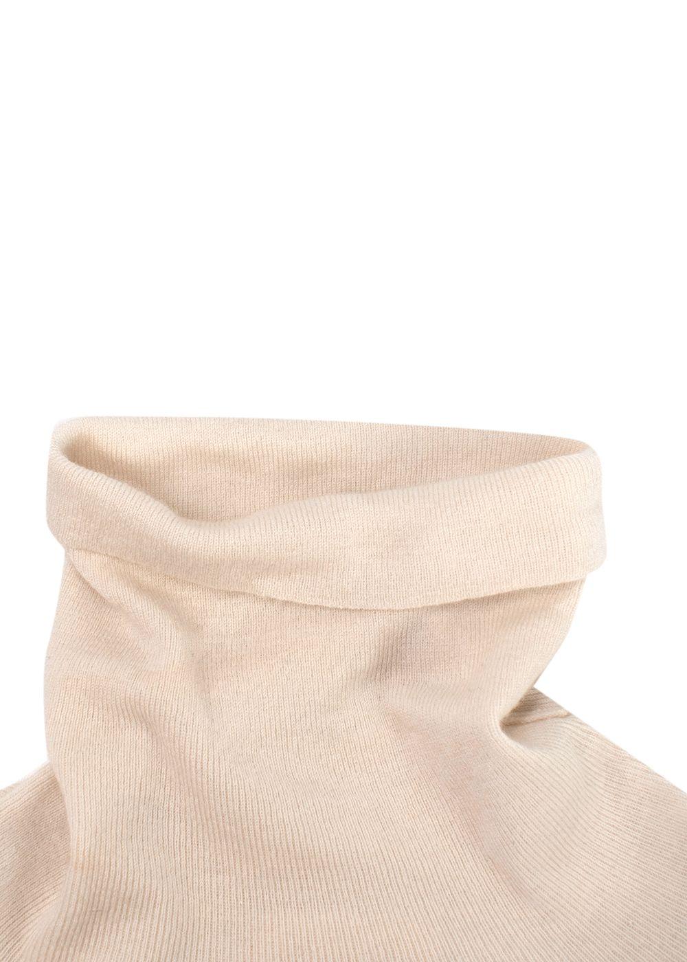 LouLou Studio Cream Wool Turtleneck Sweater