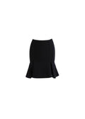 Black Fit & Flare Mini Skirt