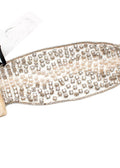 pearl & crystal mesh face mask