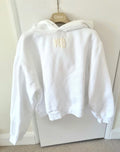 Alexander Wang White Hooded Sweatshirt