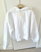 Alexander Wang White Hooded Sweatshirt