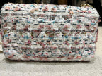 Limited Edition Multicoloured Tweed Mini Flap Bag