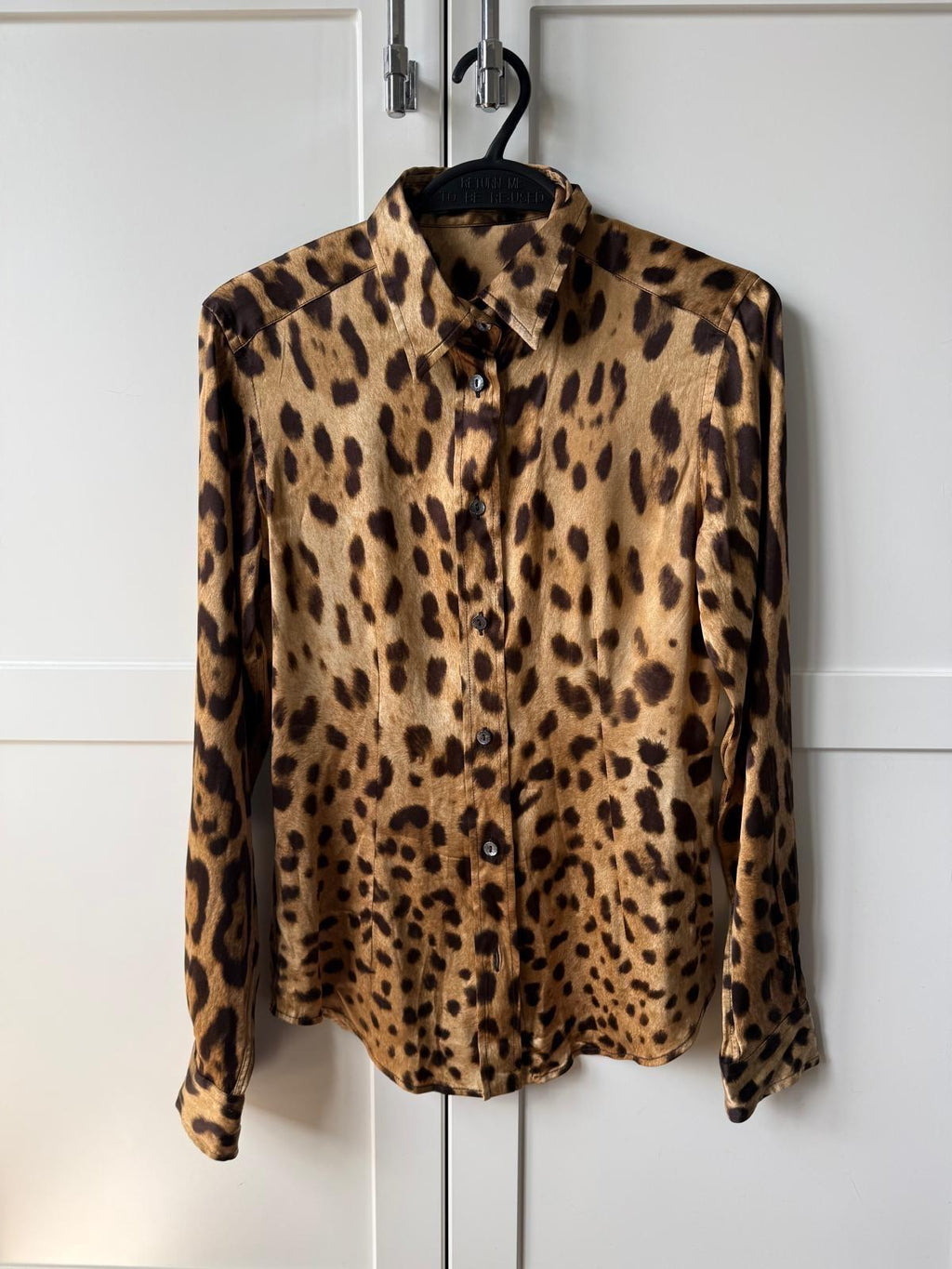 Dolce & Gabbana Leopard Print Blouse