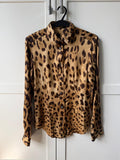 Dolce & Gabbana Leopard Print Blouse