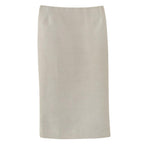 Prada linen and cotton-blend pencil skirt